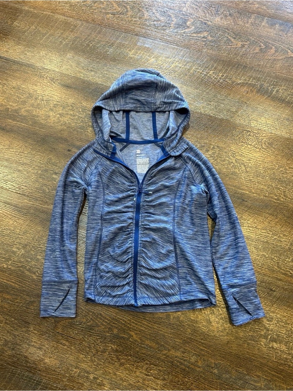 all in motion Blue Hooded Active Jacket for Kids